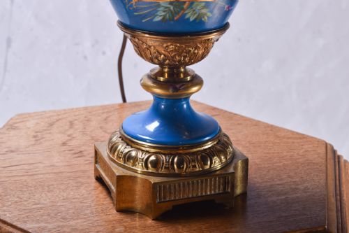 PORCELAIN SEVRES STYLE LAMP - ADDITIONAL PHOTO 4