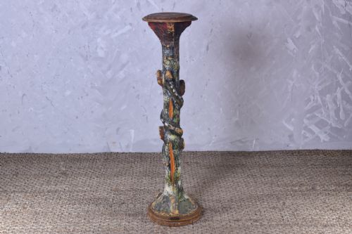 papiermch snake stand - CATEGORY: ANTIQUE MISCELLANEOUS - DATED 1920