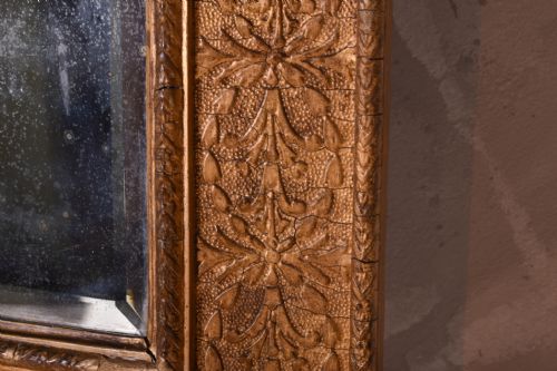 19TH CENTURY GILT GESSO WALL MIRROR - ADDITIONAL PHOTO 7