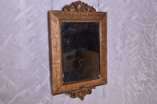 19TH CENTURY GILT GESSO WALL MIRROR - ADDITIONAL PHOTO 8