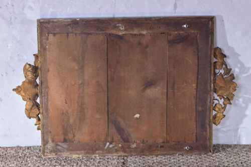 19TH CENTURY GILT GESSO WALL MIRROR - ADDITIONAL PHOTO 9