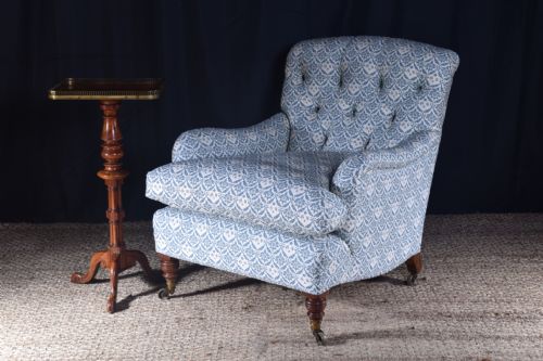 PAIR OF HOWARD SONS BRIDGEWATER ARMCHAIRS - ADDITIONAL PHOTO 2
