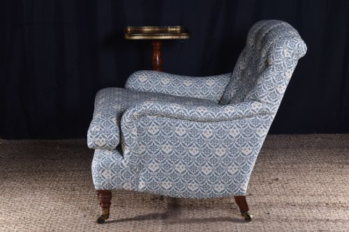 PAIR OF HOWARD SONS BRIDGEWATER ARMCHAIRS - ADDITIONAL PHOTO 5