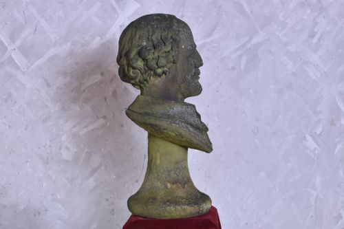 WILLIAM SHAKESPEARE SANDSTONE BUST - ADDITIONAL PHOTO 4