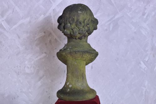 WILLIAM SHAKESPEARE SANDSTONE BUST - ADDITIONAL PHOTO 6
