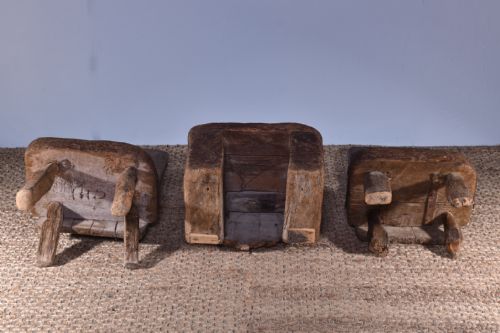 A TRIO OF WELSH SLATE SPLITTERS CHAIRS - ADDITIONAL PHOTO 4