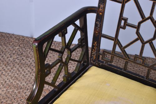 CHINESE CHIPPENDALE STYLE ARMCHAIR - ADDITIONAL PHOTO 2