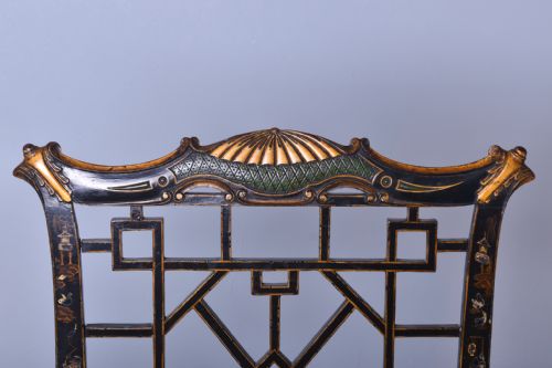 CHINESE CHIPPENDALE STYLE ARMCHAIR - ADDITIONAL PHOTO 3