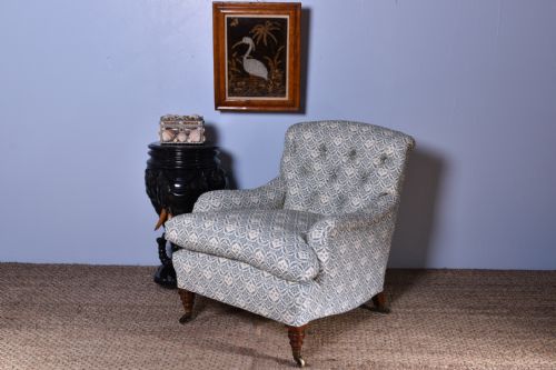 PAIR OF HOWARD SONS BRIDGEWATER ARMCHAIRS - ADDITIONAL PHOTO 1
