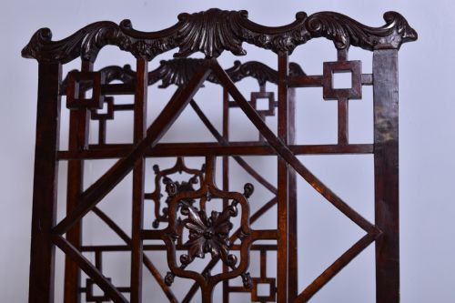 PAIR OF ROBERT MANWARING STYLE SIDE CHAIRS - ADDITIONAL PHOTO 8