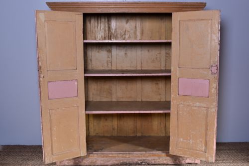 ANTIQUE PINE HOUSE KEEPERS CUPBOARD - ADDITIONAL PHOTO 3