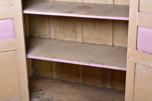 ANTIQUE PINE HOUSE KEEPERS CUPBOARD - ADDITIONAL PHOTO 6