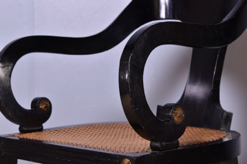 REGENCY KLISMOS ARMCHAIR - ADDITIONAL PHOTO 6