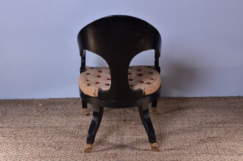 REGENCY KLISMOS ARMCHAIR - ADDITIONAL PHOTO 9
