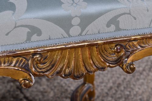 18TH CENTURY GILTWOOD SIDE CHAIR - ADDITIONAL PHOTO 1