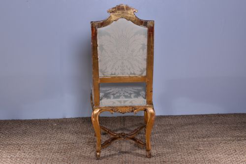 18TH CENTURY GILTWOOD SIDE CHAIR - ADDITIONAL PHOTO 6