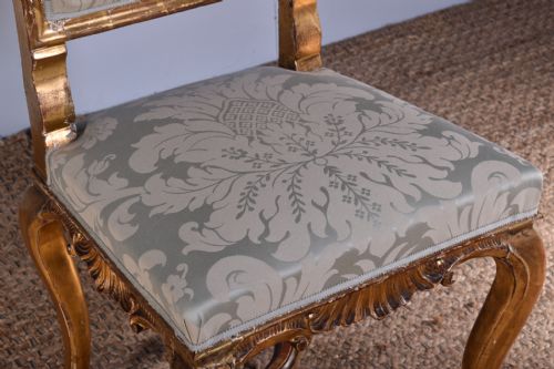 18TH CENTURY GILTWOOD SIDE CHAIR - ADDITIONAL PHOTO 7