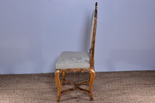 18TH CENTURY GILTWOOD SIDE CHAIR - ADDITIONAL PHOTO 9