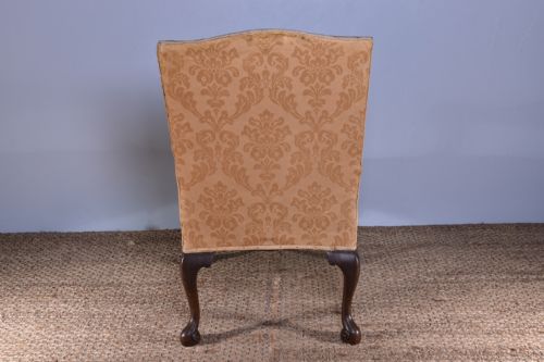 MAHOGANY GAINSBOROUGH ARMCHAIR - ADDITIONAL PHOTO 9