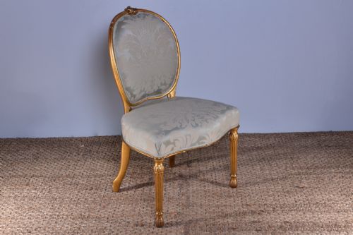 chippendale period giltwood chair - CATEGORY: ANTIQUE CHAIRS - DATED 18TH CENTURY
