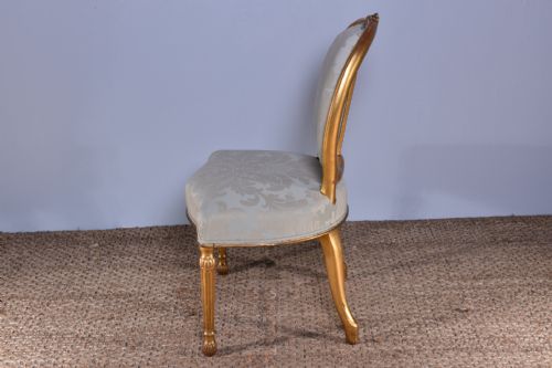 CHIPPENDALE PERIOD GILTWOOD CHAIR - ADDITIONAL PHOTO 3