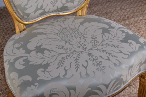 CHIPPENDALE PERIOD GILTWOOD CHAIR - ADDITIONAL PHOTO 9