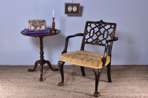 PAIR OF CHINOISERIE ARMCHAIRS - ADDITIONAL PHOTO 2