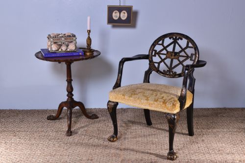 PAIR OF CHINOISERIE ARMCHAIRS - ADDITIONAL PHOTO 3