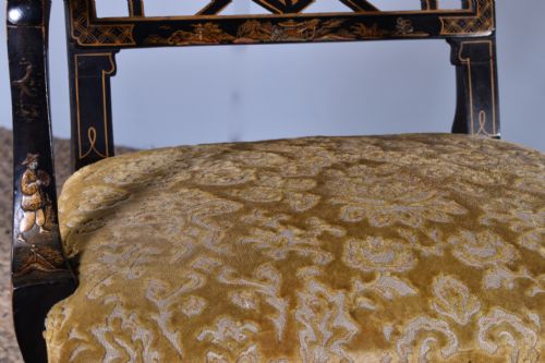 PAIR OF CHINOISERIE ARMCHAIRS - ADDITIONAL PHOTO 7