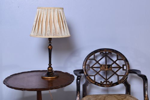 PAIR OF CHINOISERIE TABLE LAMPS - ADDITIONAL PHOTO 1