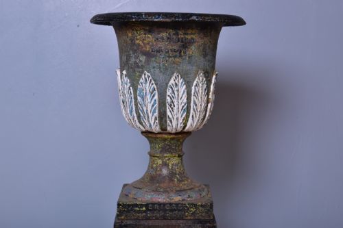 BRIGGS CAST IRON URN - ADDITIONAL PHOTO 1