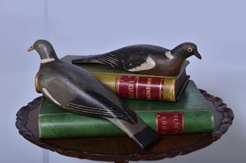 PAIR OF PIGEON DECOYS - ADDITIONAL PHOTO 4