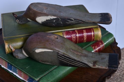 PAIR OF PIGEON DECOYS - ADDITIONAL PHOTO 5