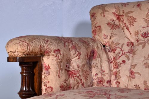 J T SCOTT ROSEWOOD SETTEE - ADDITIONAL PHOTO 2