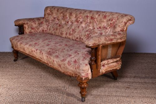 J T SCOTT ROSEWOOD SETTEE - ADDITIONAL PHOTO 5