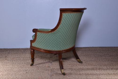 GEORGE IV BERGRE ARMCHAIR - ADDITIONAL PHOTO 4