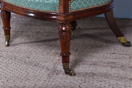 GEORGE IV BERGRE ARMCHAIR - ADDITIONAL PHOTO 5