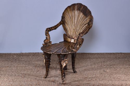 VENETIAN GROTTO ARMCHAIR - ADDITIONAL PHOTO 1