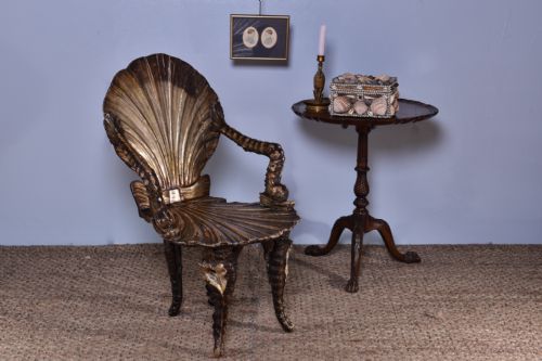 VENETIAN GROTTO ARMCHAIR - ADDITIONAL PHOTO 3
