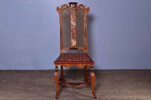 QUEEN ANNE JAPANNED SIDE CHAIR - ADDITIONAL PHOTO 1