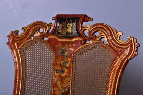 QUEEN ANNE JAPANNED SIDE CHAIR - ADDITIONAL PHOTO 6