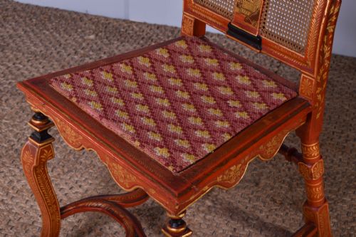 QUEEN ANNE JAPANNED SIDE CHAIR - ADDITIONAL PHOTO 7