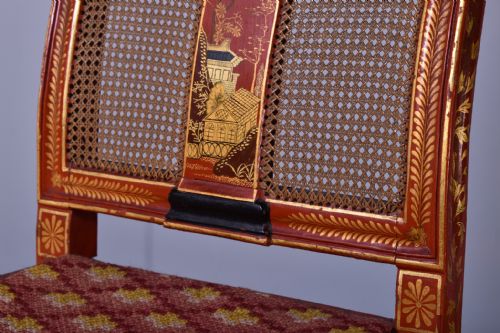 QUEEN ANNE JAPANNED SIDE CHAIR - ADDITIONAL PHOTO 8