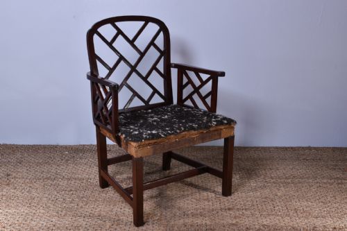 GEORGE III COCKPEN ARMCHAIR - ADDITIONAL PHOTO 9