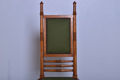 AESTHETIC MOVEMENT HIGHBACK CHAIR - ADDITIONAL PHOTO 5