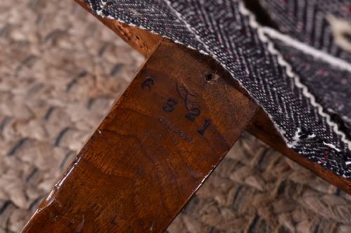 GILLOWS DEEPBUTTONED ARMCHAIR - ADDITIONAL PHOTO 7