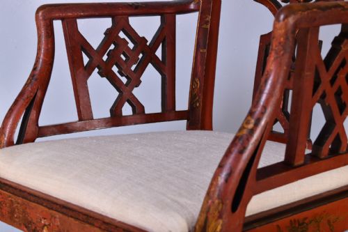 CHINESE CHIPPENDALE STYLE ARMCHAIR - ADDITIONAL PHOTO 7