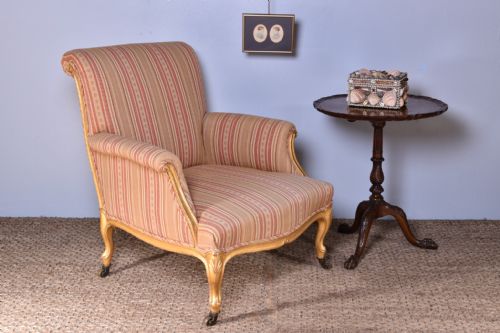 BERTRAM SON GILTWOOD EASY ARMCHAIR - ADDITIONAL PHOTO 3