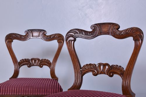 PAIR OF REGENCY ROSEWOOD CHAIRS ATTRIBUTED TO GILLOWS - ADDITIONAL PHOTO 1