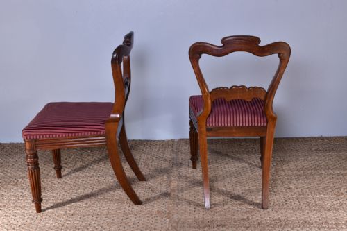PAIR OF REGENCY ROSEWOOD CHAIRS ATTRIBUTED TO GILLOWS - ADDITIONAL PHOTO 3